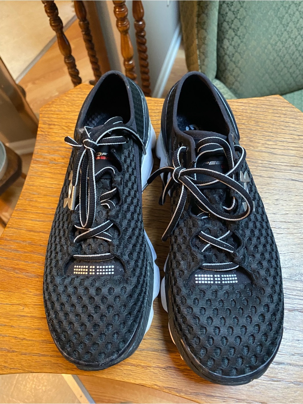 Under Armour Black Run Loyal Athletic Shoe